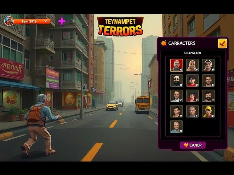 Teynampet Terrors character customization screen
